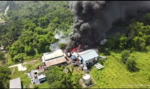 Kebakaran PLTD unit Lemang Kabupaten Kepulauan Meranti Riau